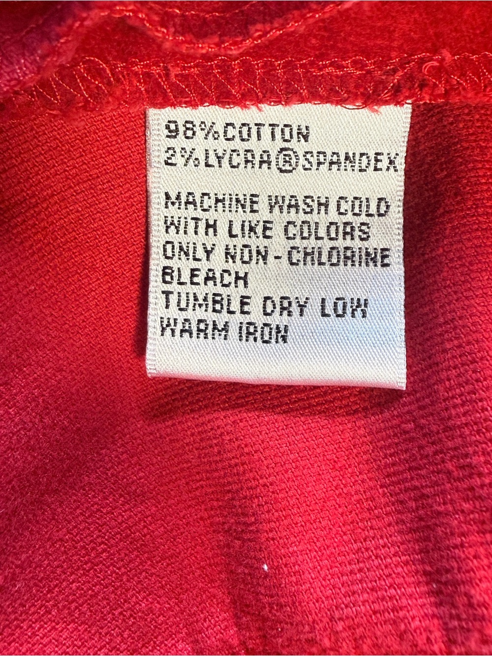 Talbots Woman Rich Red Velour Button Front Jacket Stretch Plus Size 18W Holiday - Picture 7 of 10